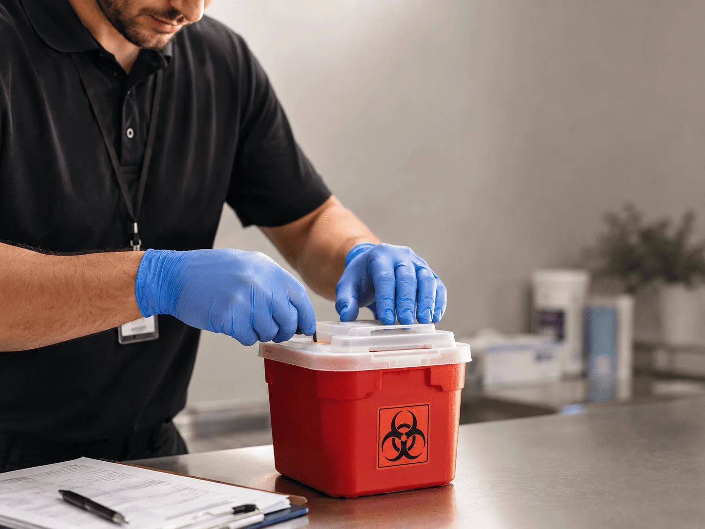 Why choose Sharps Waste Disposal in Kasbeer, IL